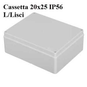 Cassetta 20x25 IP56 L/Lisci